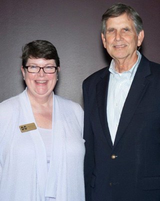 Angela Pannell with Steve Sanders